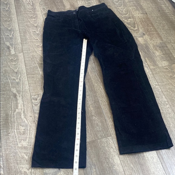 Northern Reflections Essential Black Corduroy Pants Trousers - Picture 10 of 11